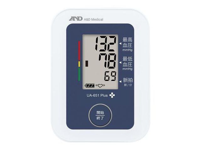 エー・アンド・デイ Ａ＆Ｄ デジタル血圧計 上腕式 ソフトカフ エントリーモデル UA-651Plus