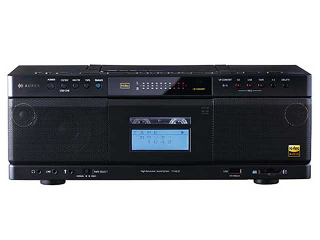 TOSHIBA ハイレゾ対応SD/USB/CDラジオカセットレコーダー