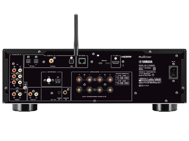 YAMAHA ヤマハ ネットワークレシーバー DAC/ハイレゾ対応 ブラック R