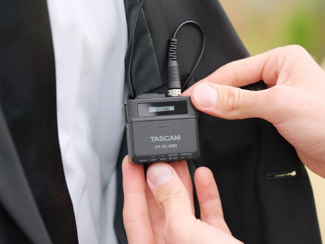 TASCAM タスカム 32ビットフロート録音対応 ピンマイク フィールド