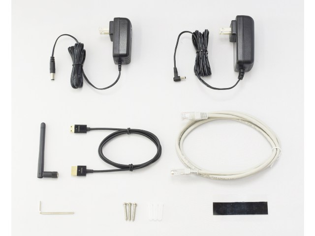 キャロットシステムズ ネットワーク 防犯カメラ 防水仕様 フルHD無線カメラ＆モニターセット AFH-101