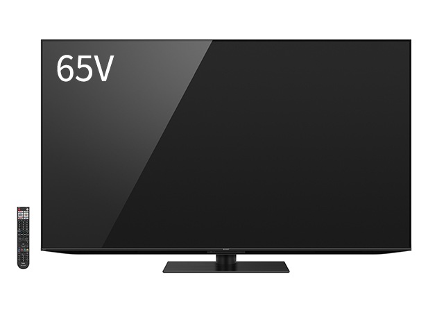 SHARP 㡼4KͭELƥ 65V AQUOS QD-OLED FS1饤 4T-C65FS1