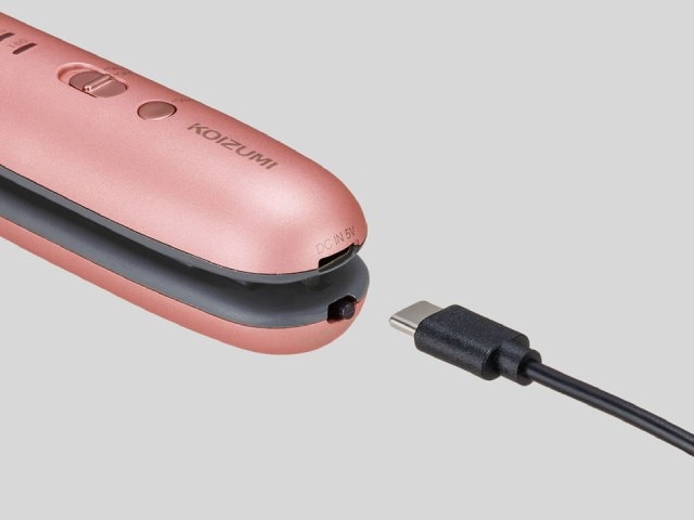 【送料込み】KOIZUMI コイズミ コードレス ストレートアイロン 充電式 ピンク KHS-8640(P)