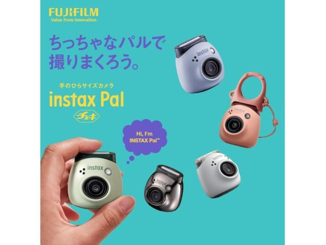 富士フイルム FUJIFILM INSTAXチェキカメラ INSTAX Pal ジェムブラック