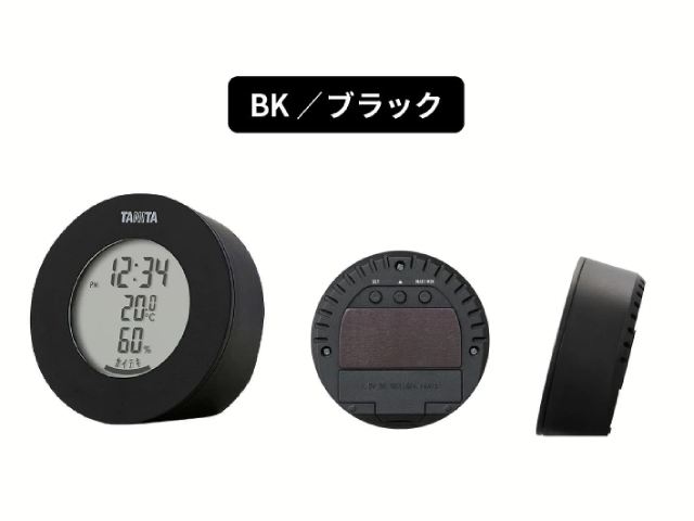 TANITA タニタ デジタル温湿度計 ブラック TT-585(BK)
