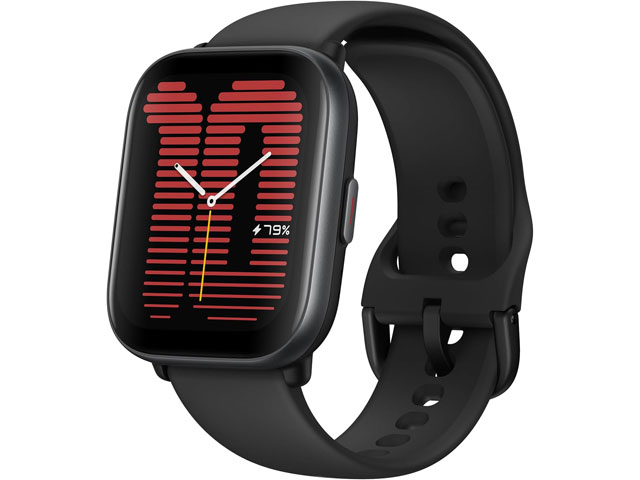 アマズフィット Amazfit スマートウォッチ Amazfit Active ミッドナイトブラック SP170066C178