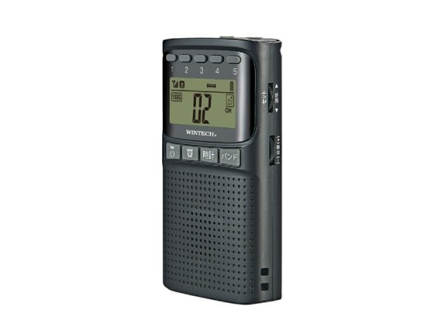 WINTECH ウィンテック ポータブルラジオ ワンセグ／AM／FM 防災機能