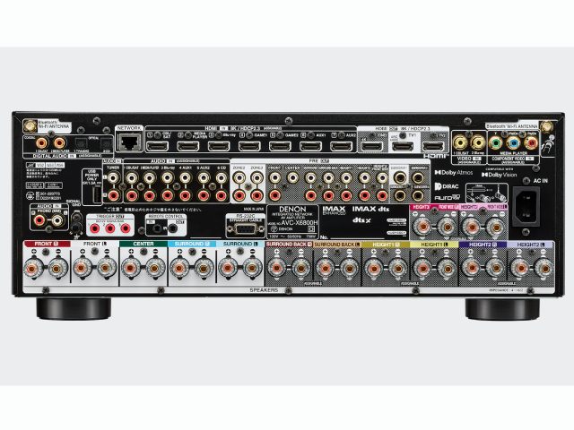 DENON デノン 11.4ch AVサラウンドアンプ AVC-X6800H | オーディオ