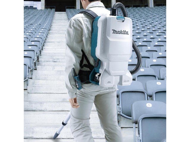 【お取り寄せ商品】makita マキタ 充電式背負クリーナー 紙パック式 本体のみ VC660DZ