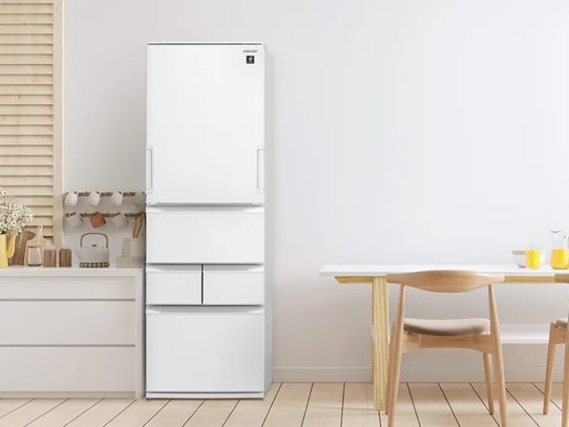 極美品 SHARP 2021年製 プラズマクラスター搭載冷蔵庫 sj-pt32p-h_front_1.jpg