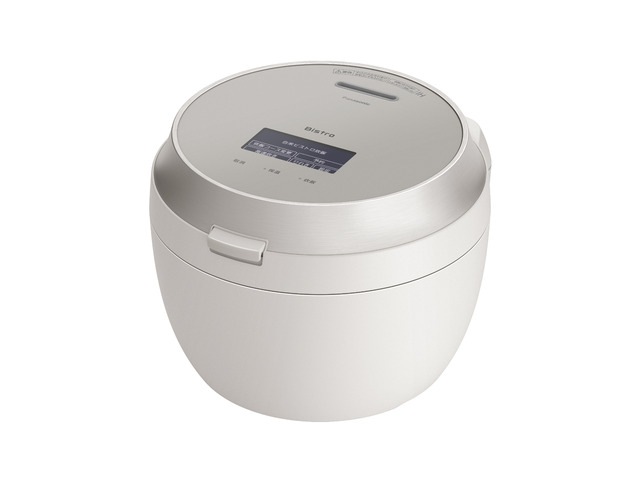 2024年製 Panasonic Bistro SR-V18BA 1升 炊飯器 Panasonic 可変圧力IHジャー炊飯器 [1升] ビストロ ライトグレージュ