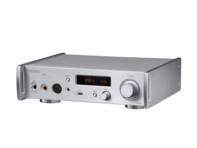 TEAC USB DAC/プリアンプ/ヘッドホンアンプ シルバー UD-507(S)