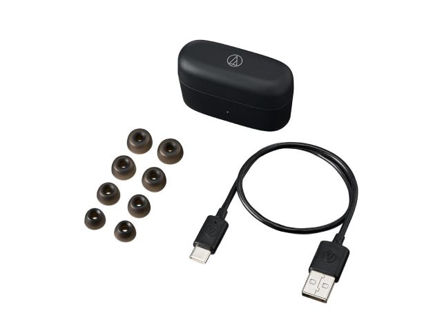audio-technica オーディオテクニカ ワイヤレスイヤホン ノイズキャンセリング ATH-CKS30TW+(BK) マットブラック