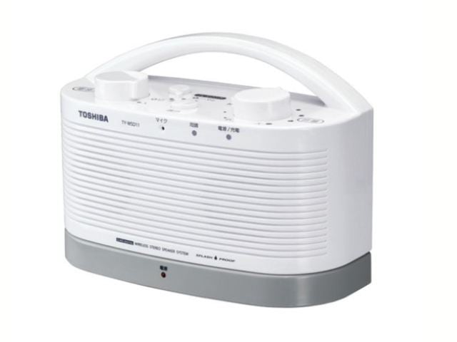 東芝 ワイヤレス ステレオスピーカーシステム TY-WSD11 TOSHIBA 東芝 テレビ用ワイヤレススピーカー TY-WSD11(W) ホワイト