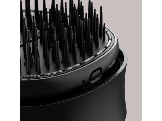SHARP プラズマクラスターヘアブラシ スムーミー グラファイトブラック IB-B1(B)