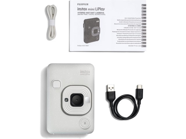 FUJIFILM ハイブリッドインスタントカメラ チェキ instax mini LiPlay