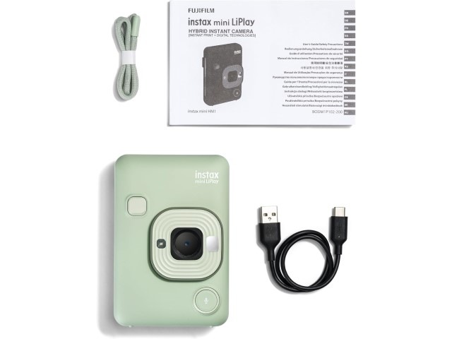 FUJIFILM ハイブリッドインスタントカメラ チェキ instax mini LiPlay