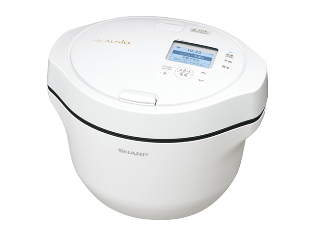 SHARP 水なし自動調理鍋 ヘルシオホットクック 2.4Lタイプ KN-HW24H(W 