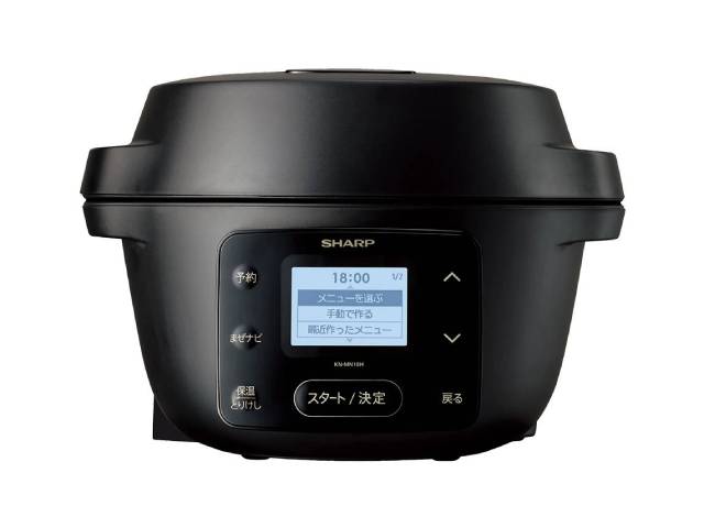 SHARP ��ʤ���ưĴ���� �ۥåȥ��å�with���꡼�� (��ư���������ʤ�) KN-MN16H(B) �֥�å�