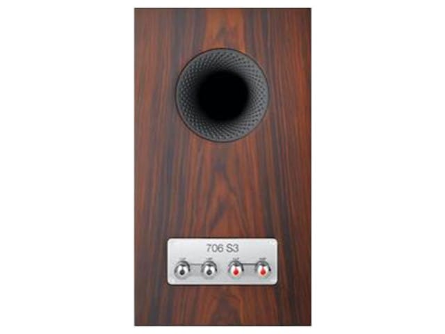 B&W 706S3 モカ色 スピーカー ペア スタンド付き B&W スタンドマウント