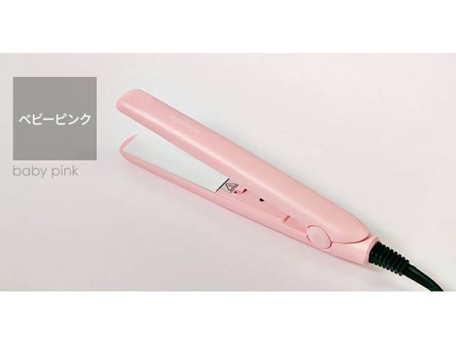 Agetuya アゲツヤ ポータブルミニアイロン ベビーピンク HS100-3BP