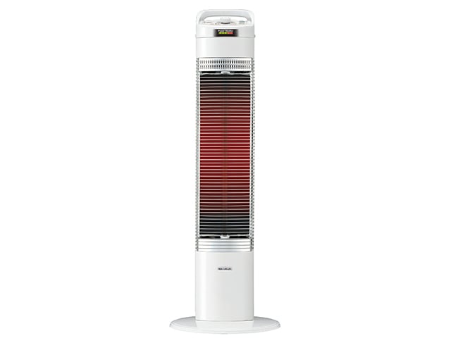 CORONA コロナ 遠赤外線電気ストーブ 速暖 コアヒートスリム DH-924R(W) ホワイト〔家電量販店モデル〕