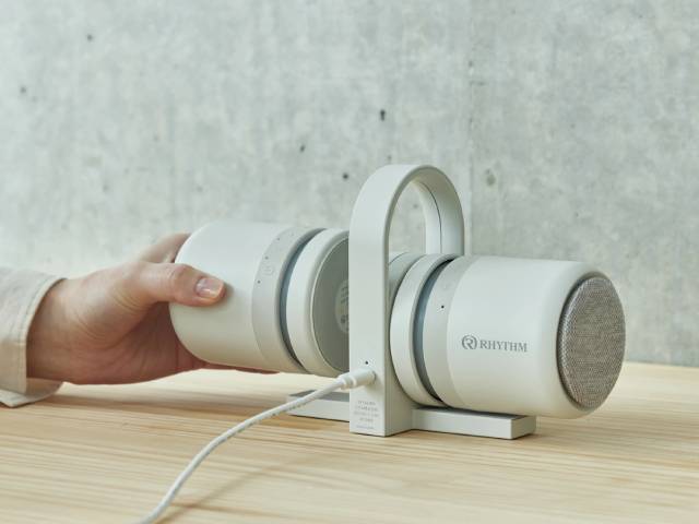 RHYTHM リズム 防水Bluetoothスピーカー MAGSPEAKER DUO 9YYA30RH08 ライトグレー