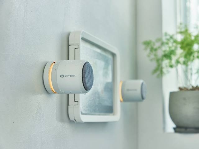 RHYTHM リズム 防水Bluetoothスピーカー MAGSPEAKER DUO 9YYA30RH08 ライトグレー