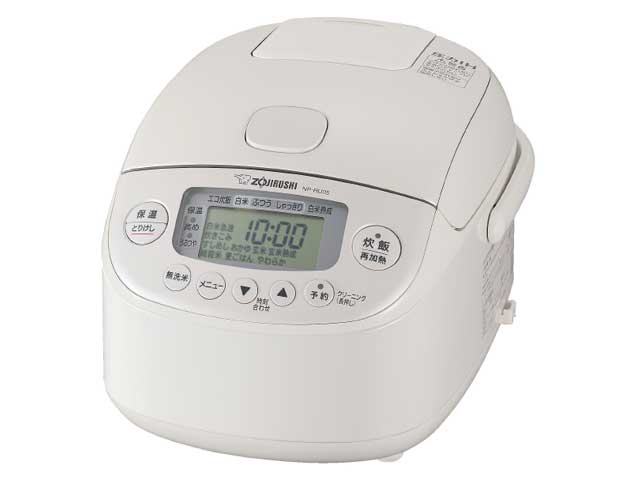象印 ZOJIRUSHI 圧力IH炊飯ジャー 3合 極め炊き ホワイト NP-RU05(WA)