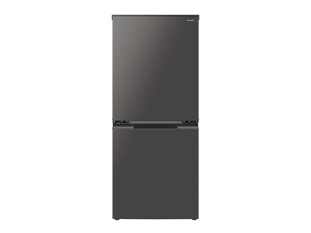 シャープ 冷蔵庫 2ドア 152L つけかえどっちもドア SJ-D15P(H) マットダークグレー