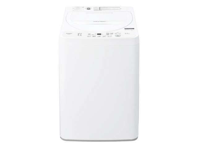 SHARP シャープ 全自動洗濯機 穴なし槽シリーズ 5.5kg ホワイト系 ES