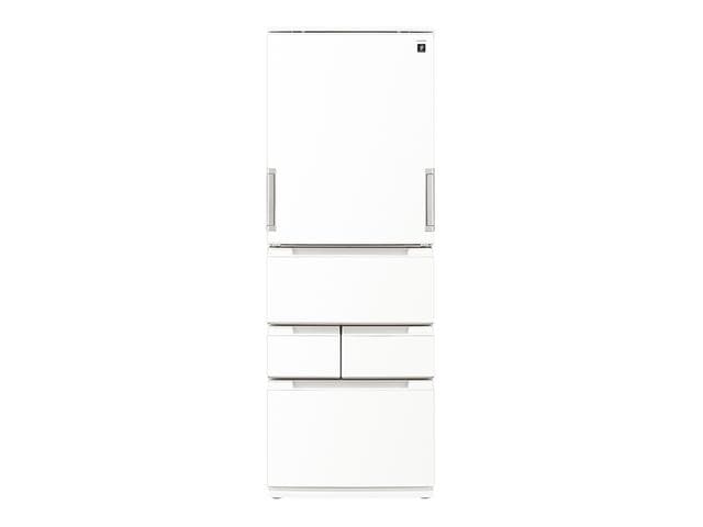シャープ プラズマクラスター冷蔵庫 457L 5ドア SJ-MW46P(W) ラ