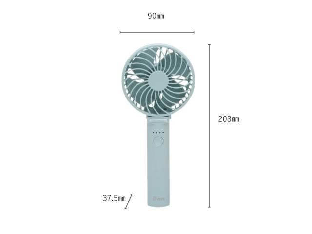 エレス iFan Porta S2 25 3WAYハンディファン IF-PTS25(MT) ミント