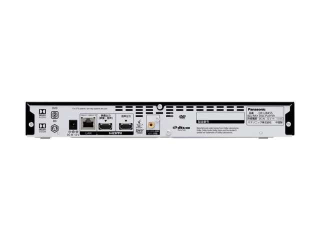 Panasonic ブルーレイディスクプレーヤー Ultra HD ブルーレイ対応 DP
