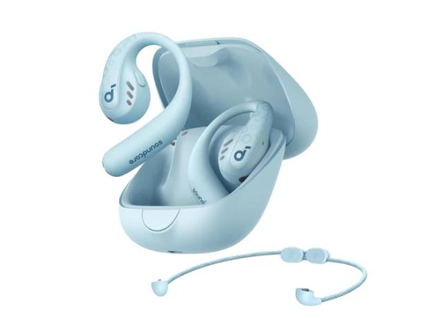 Anker Soundcore AeroFit Pro ミントブルー ANKER オープンイヤー型ワイヤレスイヤホン Soundcore AeroFit Pro
