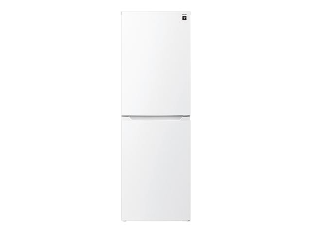 シャープ プラズマクラスター冷蔵庫 230L 片開き 2ドア マットホワイト SJ-BD23P(W)