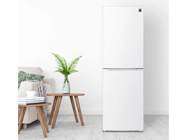 シャープ プラズマクラスター冷蔵庫 230L 片開き 2ドア マットホワイト