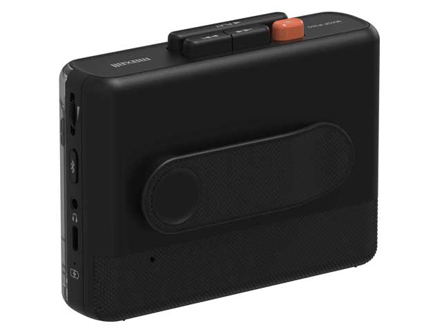 maxell Bluetooth対応 ポータブルカセットプレーヤー ブラック MXCP-P100(BK)