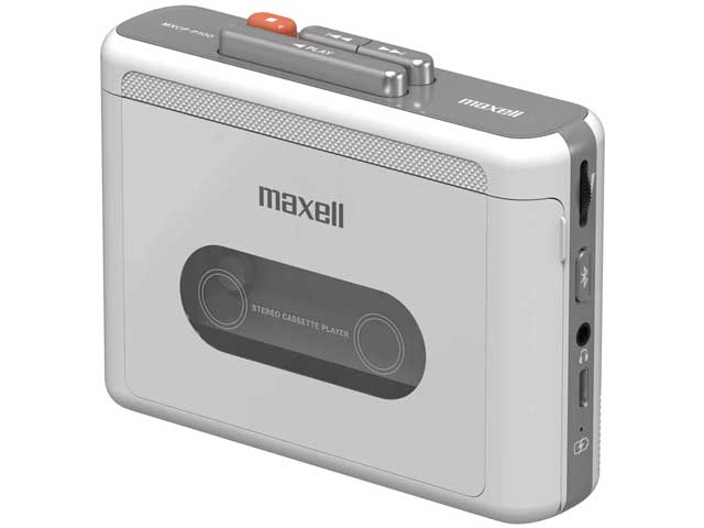 maxell Bluetooth対応 ポータブルカセットプレーヤー ホワイト MXCP-P100(WH)