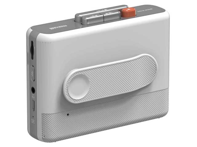 maxell Bluetooth対応 ポータブルカセットプレーヤー ホワイト MXCP
