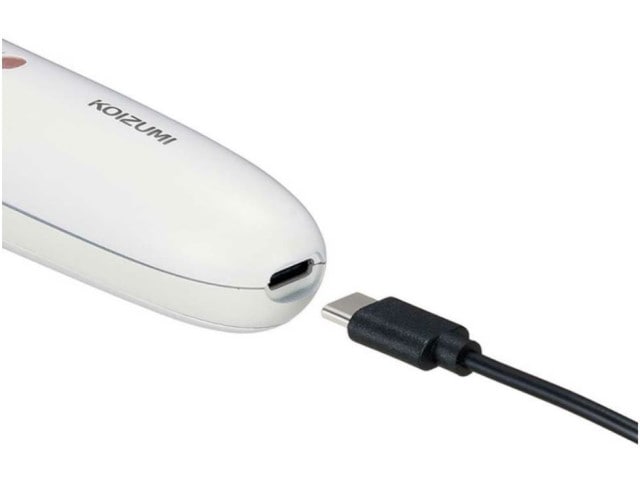 【送料込み】KOIZUMI コイズミ コードレスカールヘアアイロン ホワイト 充電式 KHR-1320(W)