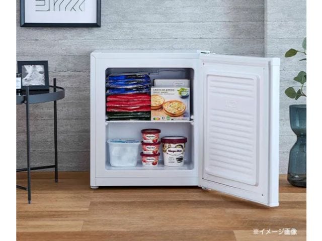 【自社便配送／設置あり】ハイアール Haier 1ドア 33L 冷凍庫 前開き 直冷式 JF-U3A(W) ホワイト