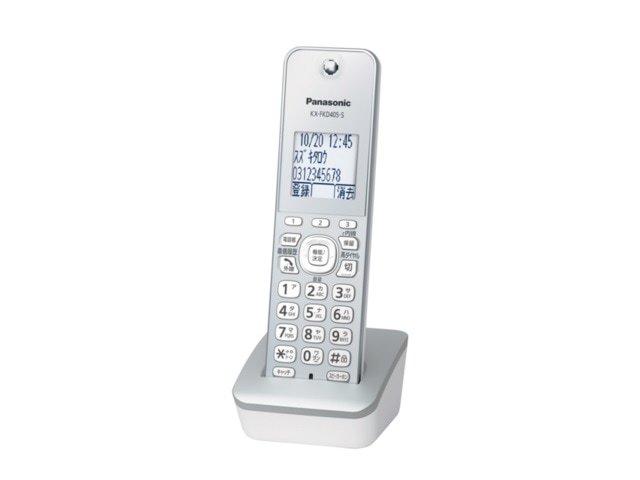 Panasonic コードレス電話機 [子機1台付き]  シルバー  VE-GD28DL(S)