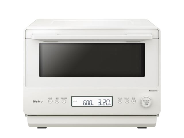 パナソニック 単機能レンジ ビストロ 26L ワイド＆フラット NE-FB2D(W) オフホワイト