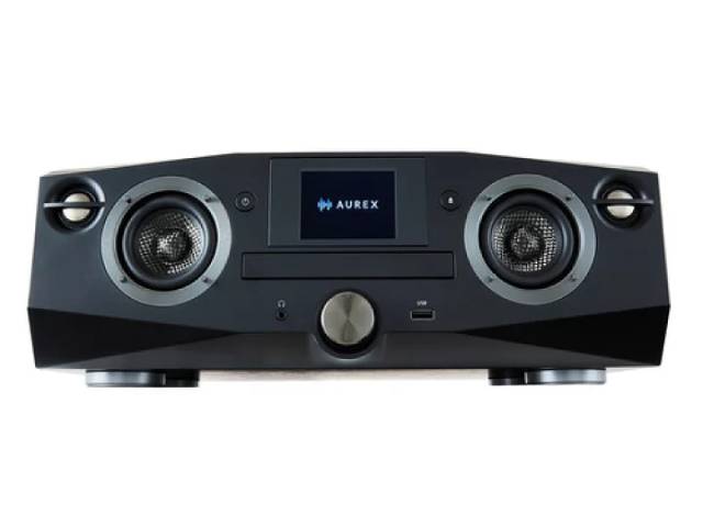 Aurex オーレックス CD／FM ワイヤレススピーカーシステム AX-XSS100(K)