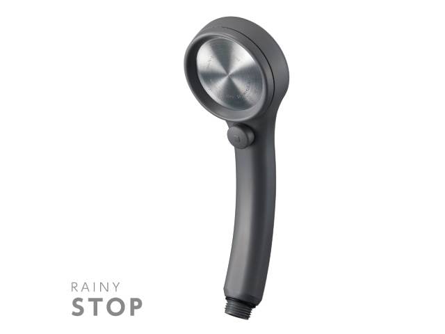 SANEI シャワーヘッド レイニーストップ RAINY STOP NS313-80XA-HA20 グレー