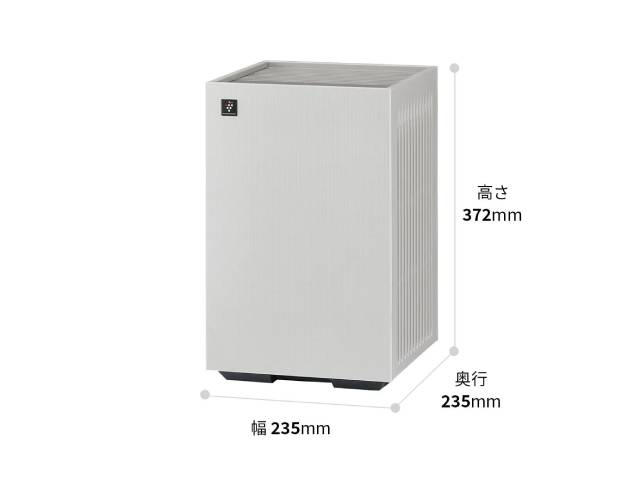 シャープ SHARP プラズマクラスター7000 空気清浄機 加湿なしタイプ ホワイト系 FU-U40(W)