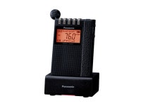 Panasonic �ѥʥ��˥å� FM-AM 2�Х�� �̶Х饸�� �磻��FM�б� �������� �֥�å� RF-ND380RK(K)