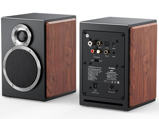 FIIO アクティブスピーカー ブラック FIO-SA1(B) | オーディオ