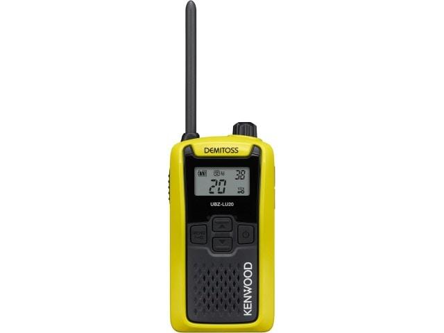 KENWOOD 特定小電力トランシーバー DEMITOSS イエロー UBZ-LU20(Y)